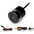 Audio wheels 1920x1080 Pixel AHD Backup Camera, Switcher Loop Cable, IP68 Waterproofing, Night-Vision car Reverse Camera compitable with Car Android Stereo.