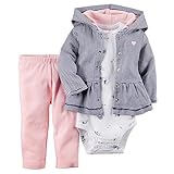  ARAUS Baby Kleidung Set Jungen Romper Langarm Sweatjacke Mädchen Outfits Hoodie Kombination 3-18 Monate