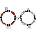 NALACAL Catnap and Dogday Matching Bracelets - Hazbin Hotel Matching Bracelets - Smiling Critters Friendship Bracelets for Women, Men, Girls, and Kids