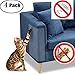 Price comparison product image JCW Cat Scratch Guard Furniture Protector - Four Guards Per Package - (18.5" L x 5.9" W) - Best Protection from Pets Scratching - Love Your Furniture and Your Cat!