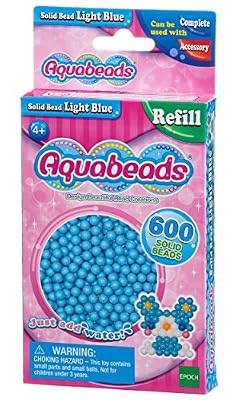 Aquabeads - 32558 - Recharge Perles - Bleu Clair