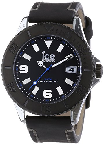 Ice-Watch Herren-Armbanduhr Analog Quarz Leder VT.BK.B.L.13 Ice-Watch Herren-Armbanduhr Analog Quarz Leder VT.BK.B.L.13