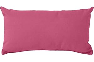 Lancashire Textiles Sun Lounger Head Pillow (Wine, 50cm x 25cm, Pack of 1) - Lightweight Design with Elastic Strap - Outdoor Cushion for Pool, Beach, and Patio Loungers