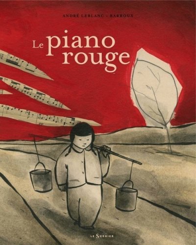 couverture de : Le piano rouge