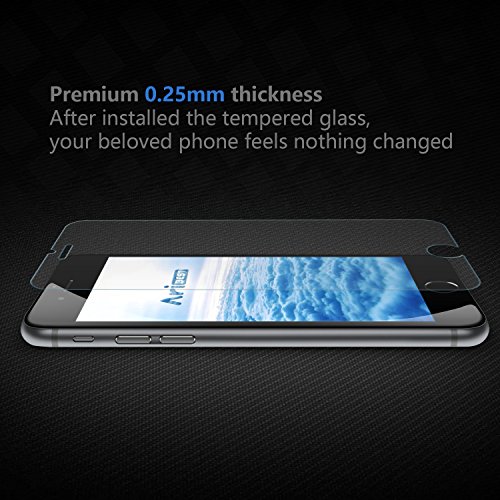 iPhone 6 6S Panzerglas Schutzfolie [3 Stück],Aribest Ultra-klar Panzerglas Schutzfolie für iPhone 6 6S 4,7 Zoll 3D Touch Kompatibel (0.25mm HD Ultra Clear) - 2