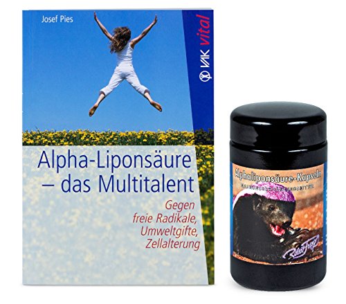 Preisvergleich Produktbild Robert Franz - Alphaliponsäure (120 Kapseln) + Alpha-Liponsäure-Buch