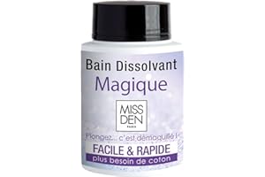 Miss Den - Bain Dissolvant Magique - Facile et Rapide - Plus Besoin de Coton - 75 ml