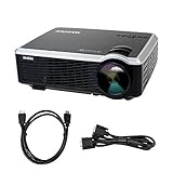 Beamer HD Projektor LED-Beamer 3000 Lumen 854*540 Beamer Unterstützt 1080P