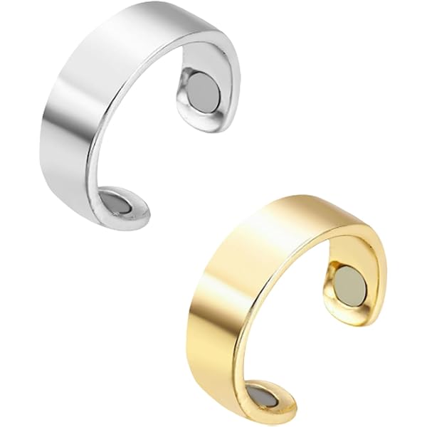 Anello Magnetico Sömni Per Donna | Magnetoterapia Per Menopausa, Stress E Ansia | Regolabile E Ipoallergenico In Acciaio Inox Con 4 Magneti Al Neodimio | Migliora Il Sonno - copertina