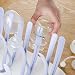 Baby Bottle Drying Rack - Stylish Holder for Baby Bottles and Feeding Accessories Great Unique Baby Shower Gift By DUNLIN (Purple White)