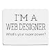 Produktbild Web-Designer NEUHEIT GESCHENK 190 mm x 210 mm 5 mm dicken Gummi Mauspad