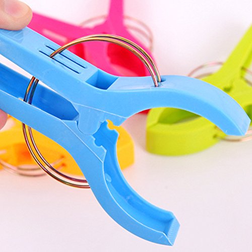 Strandtuch Clips Handtuchhalter für Strand Stuhl oder Pool Vollieger Keep Handtuch von Blowing Away 8 Packungen - 2