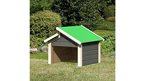 Preisvergleich Produktbild Unbekannt KARIBU Mähroboter-Garage, mit Stufendach, BxT: 73x77 cm