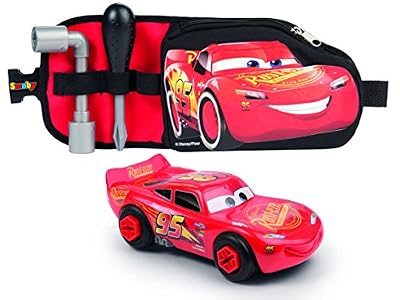 Smoby Ceinture d'outils et voiture à construire Cars