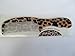 Ladies, Girls Leopard Animal Grain 16cm Length Quality Plastic Healthy hair comb brush detangler anti-static, light weight by Fat-catz-copy-catz