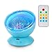 Produktbild LUNSY Ocean Wave Musikprojektor / LED Nachtlicht, eingebauter Hochleistungslautsprecher mit 7 Farbwechselmodi, inklusive Fernbedienung blau