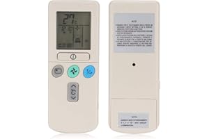 Denash Télécommande de Remplacement pour Climatiseur pour Hitachi RAR-2A1 RAR-52P1 RAR-2SP1 RAR-3U4 RAR-2P2