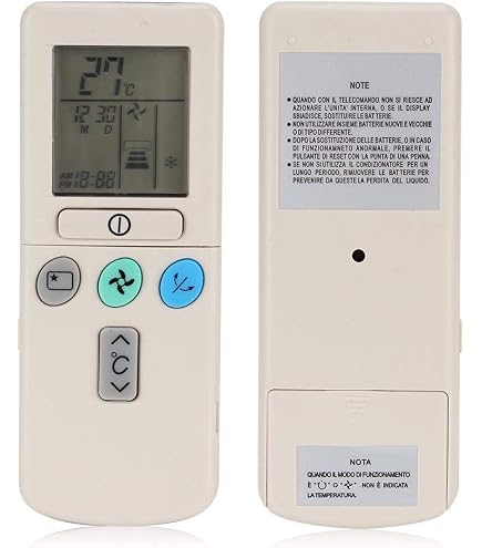 Télécommande de climatiseur à main pour Hitachi RAS-80YHA RAR-3U1 RAR