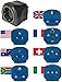 Produktbild Eurosell Reise-Adapter Reiseadapter World-Europe mit Schutzkontakt UK US F CH AUS ZA I