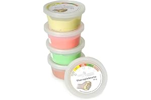 Dittmann Therapieknete Set 5 Stärken Therapie Physio Reha Knete Handtherapie