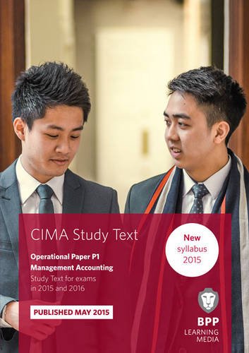 Download CIMA P1 Management Accounting: Study Text