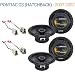 Pontiac G3 (hatchback) 2007-2007 OEM Speaker Upgrade Harmony 2 R65 Package New RS.18693.00