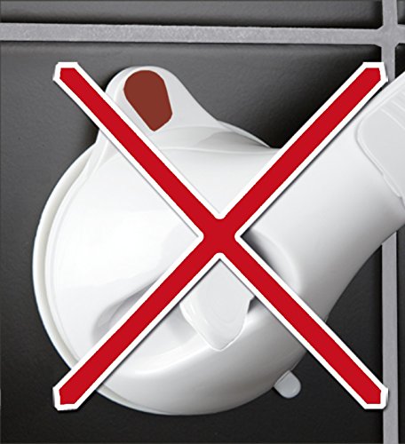 WENKO 7821100 Wandgriff Secura, Kunststoff, Weiß - 4