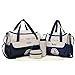 Produktbild 0Miaxudh Mama Tasche 5 Stücke Baby Wickeltasche Windel Kinderwagen Handtasche Flasche Mittagessen Beutel Set - Marineblau