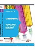 Image de Enfermeros del Servicio Canario de Salud/Hospital Universitario de Canarias. Temario Vol. II.