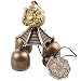 Imported Chinese Buddha Coin Metal Bell Lucky Feng Shui Hanging Charm Wind Chime RS.325.00
