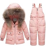 daunenhose herren test Snow Jacket --- abnehmbarer Hut und Kragen; Manschette elastisch; der Hut fügt die winddichte Stoffklammer hinzu, schützt effektiv das kleine Gesicht Ihres Babys.