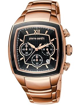 Pierre Cardin Herren-Armbanduhr Général Analog Quarz Edelstahl Swiss Made