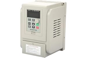 MLMLH Variador de frecuencia monofásico - variador de frecuencia VFD inversor controlador de velocidad 220VAC adecuado para motor trifásico de 2,2KW