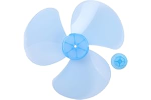 Kaerm Pale de Ventilateur Plastique/Métal Lame de Ventilateur Uniserselle Accessoires de Remplacement Rechange Trou 0.8 CM J Diamètre 27cm
