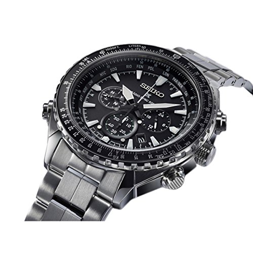 Seiko SSG001P1 Men's Watch Chronograph Quartz Stainless Steel