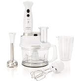 Arzum AR1004 Blender Seti, 800ml ve 1.5L Hazne, 1000W, Beyaz
