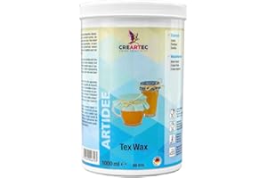 ARTIDEE CREARTEC - TexWax Imprägnierfluid - für eine lebensmittelechte Beschichtung von Textilien aller Art - 1000ml - Made in Germany
