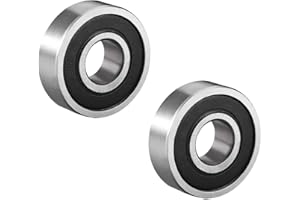 LJFEA 6000-2RS Roulement à billes à double étanchéité 10 mm x 26 mm x 8 mm Acier au carbone Z1 DE 2 pcs.