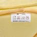 Lychee Yellow Newborn Baby Infant Bedding Cotton Flat Head Sleeping Cradler Anti-roll Pillow Positioner