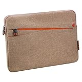 Ausgestattet mit einer dicken Polsterung und einem fleeceartigen Innenfutter bietet die Tablet-Tasche bestmöglichen Schutz vor Kratzern und Stößen; Lange, sanftgleitende Reißverschlüsse für bequemen Zugang zu Ihrem Tablet-PC oder Ihrem Zubehör