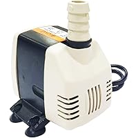 Elove 9 Watt Water Lifting Submersible Pump for Desert Air Coolers, Aquarium, Fountains - 165-250AC/50 Hz, 0.75M
