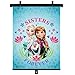 Produktbild DisneyFrozen Auto Sonnenschutz - Rollo/Vorhänge/Seitenscheibe/Sonnenblende inklusive UV Schutz für Baby und Kind