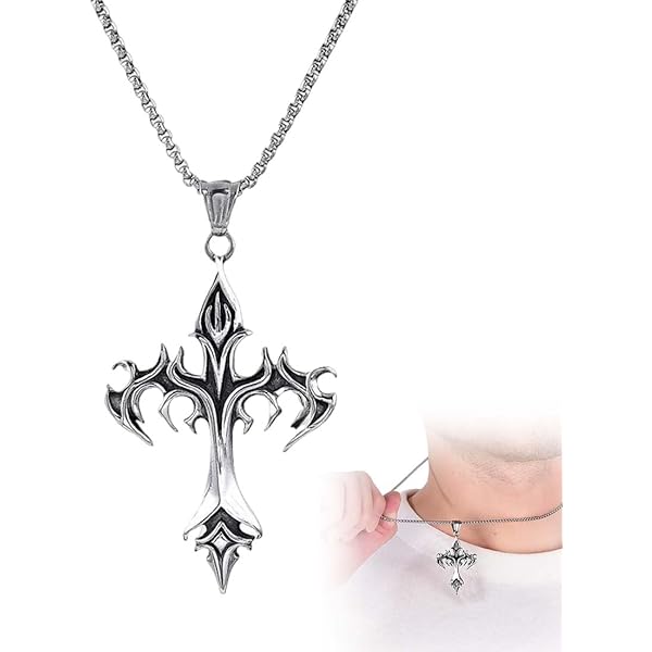 Acquista Collane Con Ciondolo Gotico Per Uomo E Donna - Foto 2