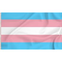 Storm&Lighthouse Bandiera non binaria LGBTQ Bandiere del Gay Pride, 1,5 x 0,9 m con occhielli in metallo, decorazioni Pride
