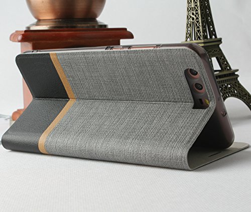 Lively Life Huawei P10 Plus h  lle     Premium Luxuri  s PU lederh  lle Vollst  ndigen Schutz   Kreditkartenfach  Folio Flip Brieftasche Schutzh  lle 