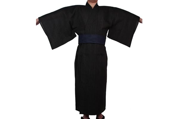 Fancy Pumpkin Kimono-pyjamas-meditationsset för män i japansk stil