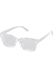 Grandi Occhiali Da Lettura Quadrati Trasparenti Donna Uomo Tendenze Ufficio Anti Luce Blu Occhiali Oversize Occhiali Da Vista Con Ingrandimento Alla Moda - Foto 9