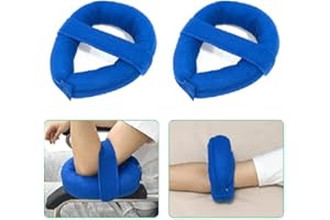 MYBOW Coussin Anti-escarres en Mousse - Protection du Talon - Support de Bras en Mousse pour l'élévation de la tête, Les hémorroïdes, Le Soutien du Bras - Protection de la Cheville(1 Paire)