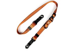 BECAT Kamera Nackengurt Schultergurt Camera Neck Strap Fotoapparat Gurt Kletterseils Einstellen Tragegurt Trageschlaufe Geeignet für Canon, Nikon, Sony, Olympus, Pentax, Leica DSLR SLR Braun