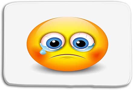 Küche Boden Bad Eingangstür Matten Teppich Weinen traurig Emoticon